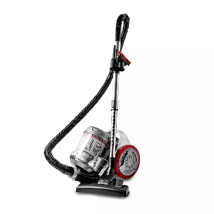 Пылесос Kitfort КТ-5152 серый/красный, 170/700 Вт, уборка сухая, пылесборник контейнер 1.6 л