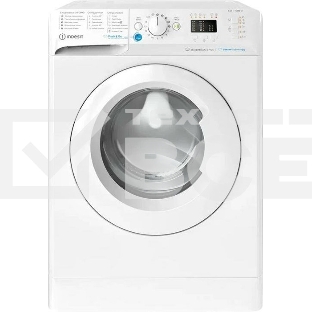 Стиральная машина Indesit BWSA 6109 WWV RU белый, загрузка фронтальная 6 кг, 1000 об/мин, класс: A