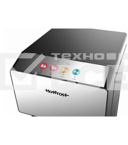 Кулер Hotfrost V450ASM напольный компрессорный черный/серебристый