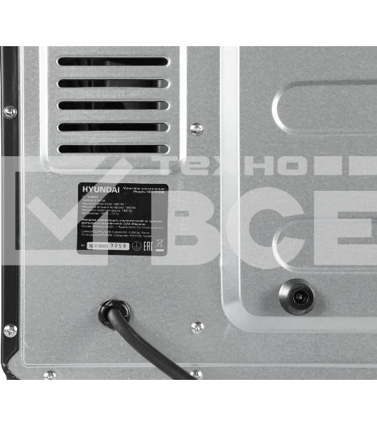 Мини-печь Hyundai MIO-HY086 38л. 1600Вт черный