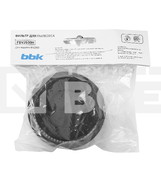 Фильтр BBK FBV2600H белый/черный