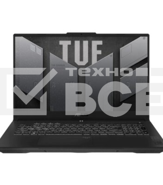 Ноутбук ASUS TUF Gaming F17 FX707VUR-HX225 серый Intel Core 5 210H 2200MHz/17.3