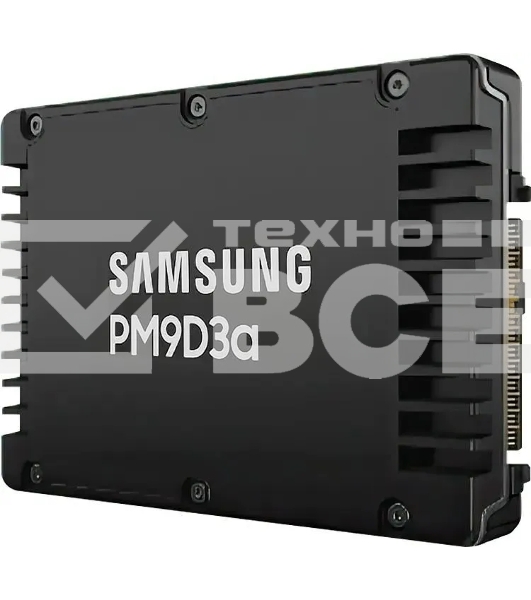 Накопитель SSD Samsung PM9D3a, 3840Gb, U.3(2.5