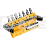 Набор бит с магнитным держателем Denzel S2, 8 шт., фото 1