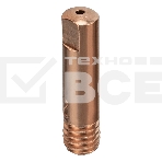 Токосъемный наконечник под проволоку Denzel 1,2 мм, М5х24, E-CU, 20 шт для MIG горелки тип 15, фото4