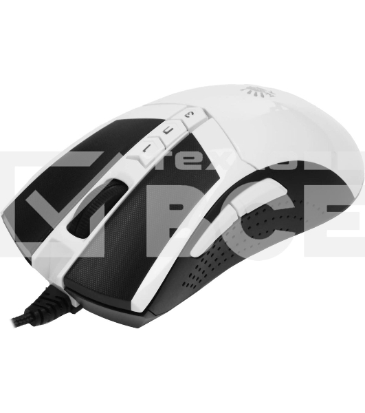 Мышь проводная A4Tech Bloody W90 Max белый/черный, 10000 dpi, USB, кнопки - 10