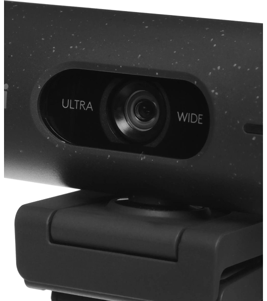 Веб-камера Logitech Brio 500 1920x1080, 30 кадр/с, USB Type-C, микрофон (2 шт, шумоподавление), автоматическая фокусировка, автоосвещение, универсальное крепление