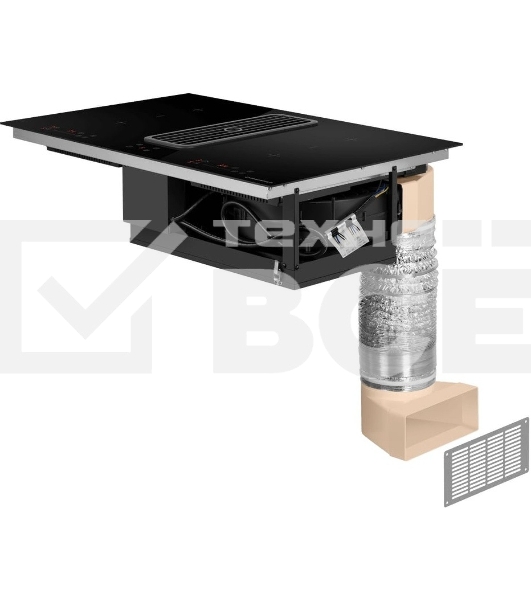 Комплект воздуховодов Maunfeld AVDS804 (для AVSI804SBH)