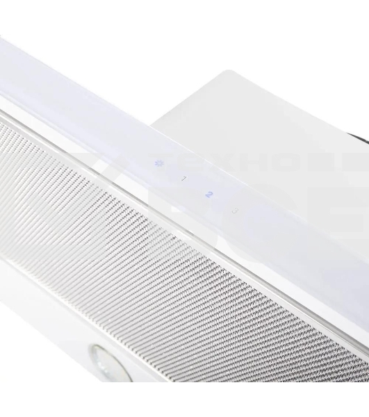 Вытяжка встраиваемая Maunfeld Ouse Touch Glass 60 белый, 60 см, 750 куб. м/ч, 48 дБ