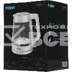 Чайник электрический Haier HK-500 1.7л. 2200Вт серый/белый корпус: стекло/пластик (TD0029955RU), фото3