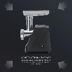 Мясорубка электрическая Polaris PMG 2078 RUS черный, 2000 Вт, 2.5 кг/мин, реверс, защита от перегрузки, насадки - 4, фото13
