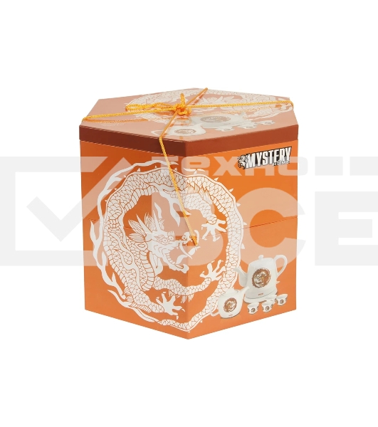 Набор чайный Mystery MEK-1624 1.2л, белый, 1500 Вт, (корпус: керамика)