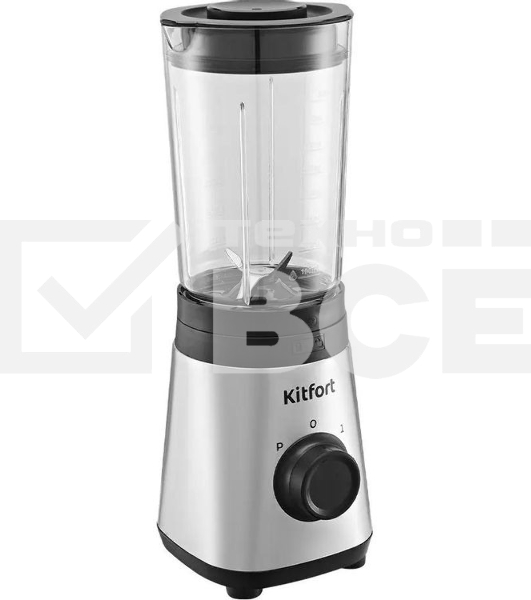 Блендер стационарный Kitfort КТ-3570 305Вт нержавеющая сталь/черный