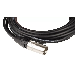Кабель аудио FORCE FMC-07/61/4' TRS (M) - XLR (M), высококачественный балансный, малошумящий с проводниками из безкислородной меди OFC, диаметр 6 мм, профессиональные металлические разъемы, длина 6 м, цвет черный, фото5