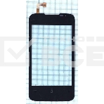 Сенсорное стекло (тачскрин) для Huawei HX035579A_VO W1447, черное, фото 1
