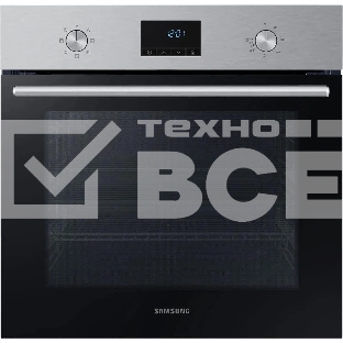 Встраиваемый духовой шкаф электрический Samsung NV68A1145CS/WT нержавеющая сталь