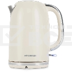 Чайник электрический Hyundai HYK-S9900 1.7л. 2200Вт молочный/серебристый корпус: металл, фото11