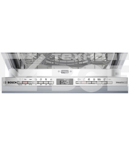Встраиваемая посудомоечная машина Bosch SPV4EMX10E, серебристый, 44.8 см, 10 компл., 44 дБ, класс C