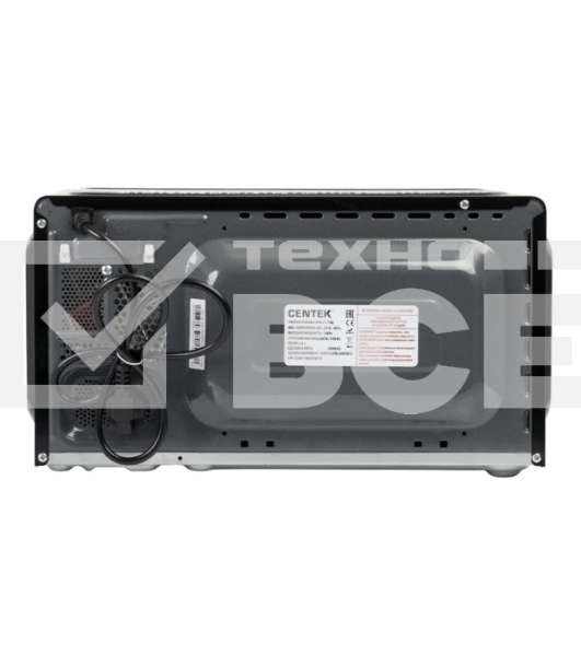 Микроволновая печь Centek CT-1562 черный 20л 700Вт кнопки, поворотный механизм