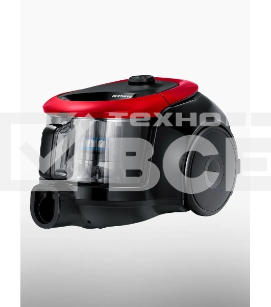 Пылесос Samsung VC18M2130SR/EV красный, 380/1800 Вт, уборка сухая, пылесборник контейнер, 1.5 л