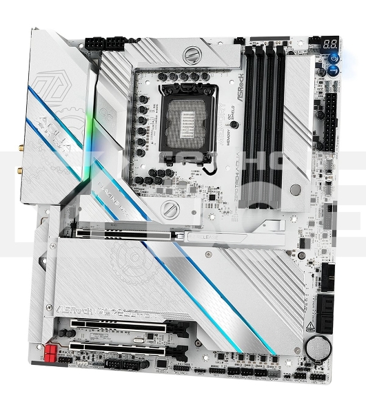 Материнская плата ASRock Z890 Taichi AQUA, LGA 1851, Intel Z890, 4xDDR5, 4xSATA, 6xM.2, 2xPCIe 5.0 x16, 1xPCIe 4.0 x16, 1xUSB-C 20Gbps, 4xUSB-A 3.2 Gen 1/2, 2xThunderbolt 4, 1x10Gb LAN, 5.1, E-ATX