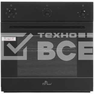 Духовка встраиваемая электрическая Electronicsdeluxe 6006.03 эшв-033 фасад стекло цвет - черный с нержав.ручками, электр.программатор 6-ти кнопочный, утапливаемые ручки, конвекция, гриль, режим разморозки,8 режимов работы, автомат.охлаждение корпуса,подсв
