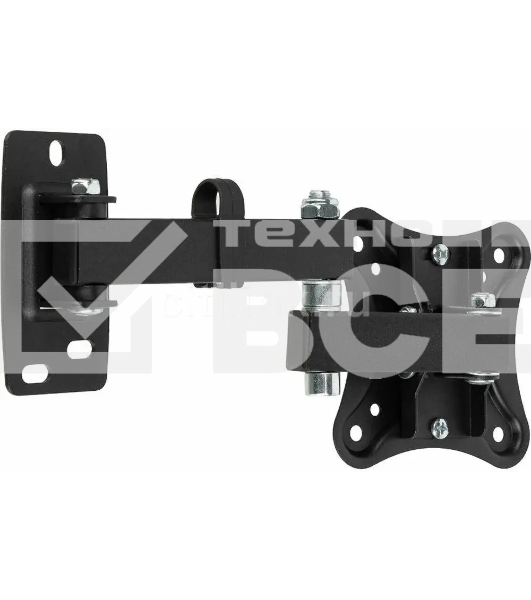 Кронштейн для телевизора Hama Fullmotion черный 10