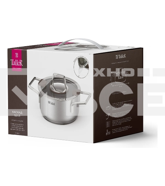 Кастрюля TalleR TR-11034 Каскад 5,0 л
