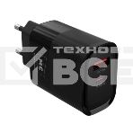 Сетевое зарядное устройство MORE CHOICE NC81 СЗУ 1USB+1Type-C 3.0A PD 20W+ QC3.0, черный, фото4