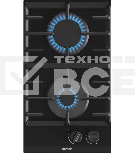 Газовая варочная панель Gorenje GC321B черный