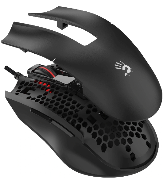 Мышь проводная A4Tech Bloody ES8 черный, 6000 dpi, USB, кнопки - 7