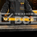 Уровень алюминиевый Denzel магнит., фрезерованный, 3 глазка (1 зеркал.), 0,5 мм/м, 600 мм, фото7