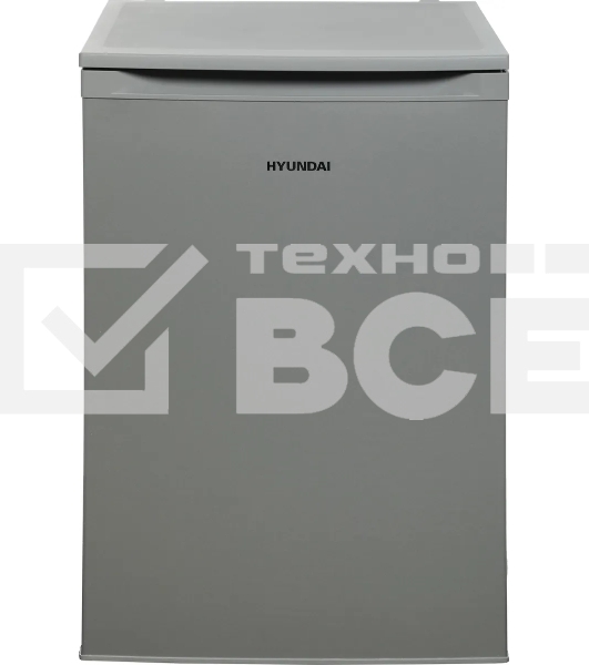 Холодильник Hyundai CO15051A серебристый однокамерный 101/14л морозилка сверху
