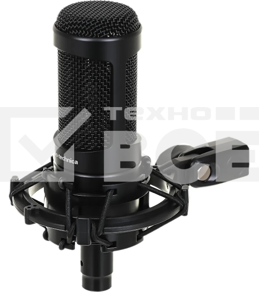 Микрофон проводной Audio-Technica AT2050 черный