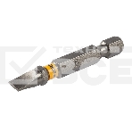 Набор бит Denzel SL6,0х50, сталь S2, шестигранный профиль, 10 шт., фото2