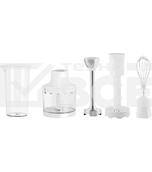 Блендер погружной Aresa AR-1107 серебристый, 1000 Вт, плавная регулировка