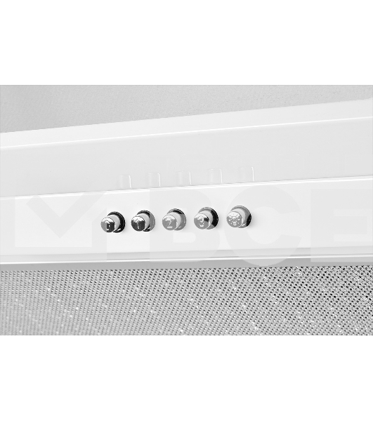 Вытяжка встраиваемая Kuppersberg Inlinea 70 WX белый/нержавеющая сталь, 70 см, 1300 куб. м/ч, 41 дБ