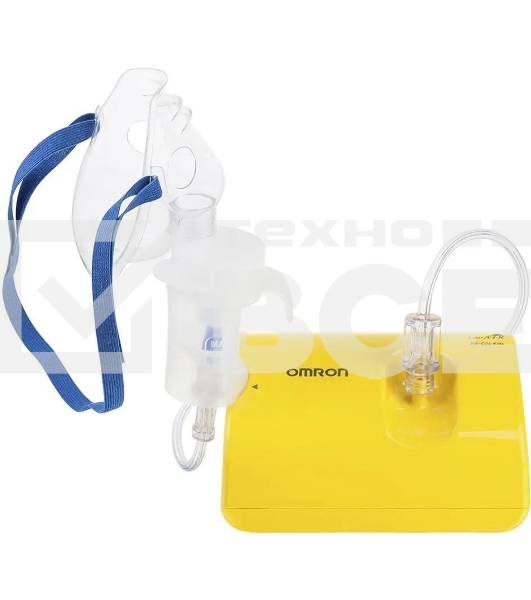 Ингалятор OMRON NE-C24 Kids компрессорный, детский, желтый