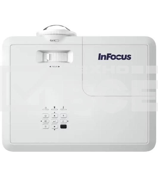 Проектор INFOCUS IN0024ST DLP, XGA, 3800 lm, 30 000:1, 0.62:1, 2xHDMI 1.4, VGA in/out, S-Video, 3.5мм in/out, USB-A, RS-232, лампа 15 000ч.(ECO mode), 10W, 27дБ, 2,9 кг, БЕЛЫЙ