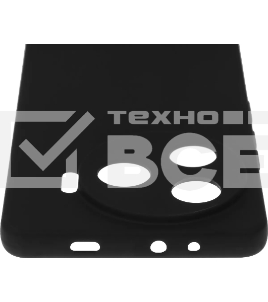Чехол (клип-кейс) BoraSCO для Tecno Camon 30 Pro Silicone Case черный (73278)