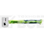 Киянка резиновая Сибртех 450 г, белая резина, фибергласовая рукоятка, фото 1