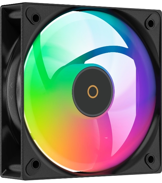 Кулер для процессора Ocypus Gamma A40 BK ARGB Digital, 100мм ARGB FAN, Top Display Panel, 4 HEAT PIPES, 4-PIN PWM, 600-2400 RPM, 29.5DBA, HYDRO BEARING, LGA115X/1200/1700/18XX, AM4/AM5