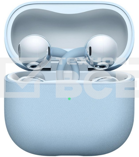 Наушники TWS Huawei FreeClip 2 синий, открытые (клипсы), Bluetooth, быстрая зарядка, до 8 ч