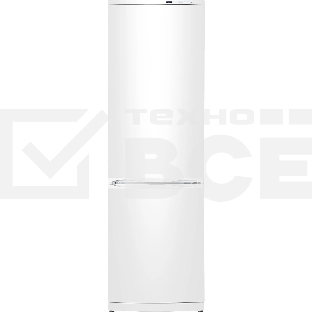 Холодильник Atlant ХМ-6024-031 белый двухкамерный 246/101л морозилка снизу