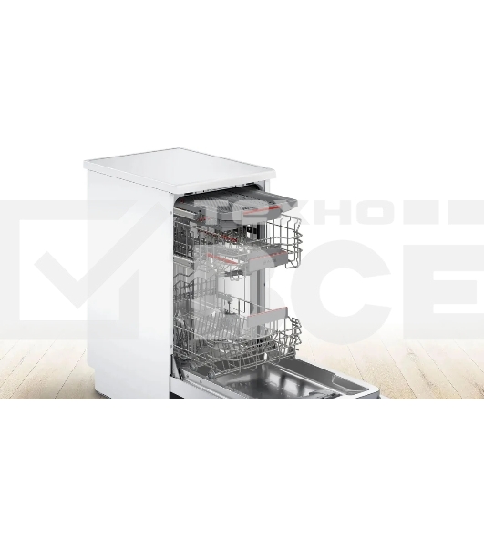 Посудомоечная машина Bosch SPS4EMW24E, белая, 45 см, 10 компл., 44 дБ, класс A+++