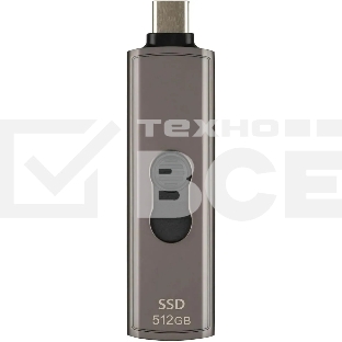Внешний накопитель SSD Transcend USB-C 512GB TS512GESD330C ESD330C серый