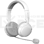 Наушники с микрофоном A4Tech BH230 белый/серый мониторные BT оголовье (BH230 WHITE), фото3