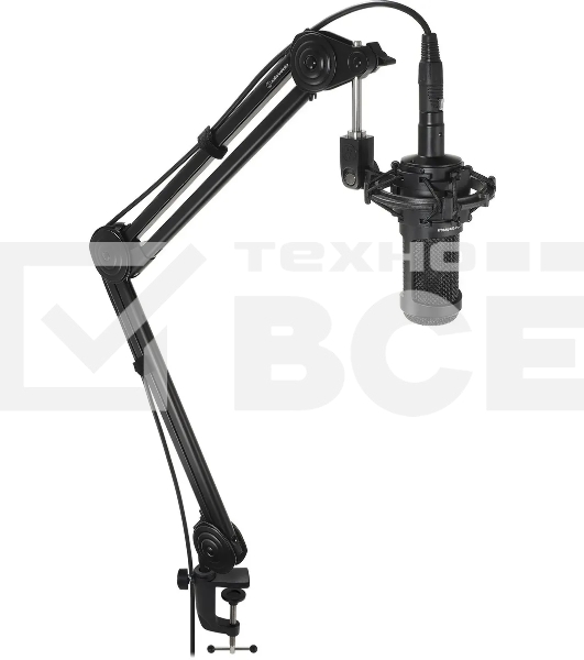 Микрофон проводной Audio-Technica AT2035 черный/черный