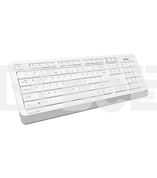 Клавиатура + мышь A4Tech Fstyler FG1010S клав:белый/серый мышь:белый/серый USB беспроводная Multimedia Touch (FG1010S WHITE)