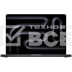 Ноутбук APPLE MacBook Pro 16 Space Black (M3 Max/48Gb/1Tb SSD/MacOS) ((MUW63ZP/A)) нужен переходник на EU, фото 1